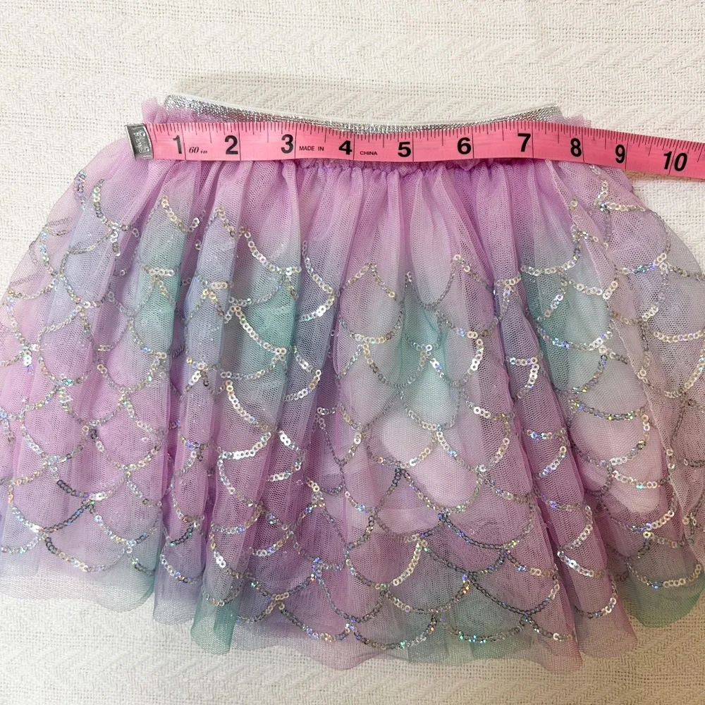 Sweet Wink purple blue Mermaid Tutu - sz 12-24m - Picture 8 of 10